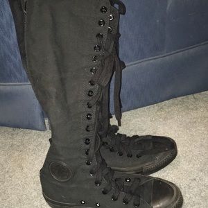 All star knee high converse